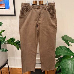 Democracy "Absolution" boyfriend cut crop jeans